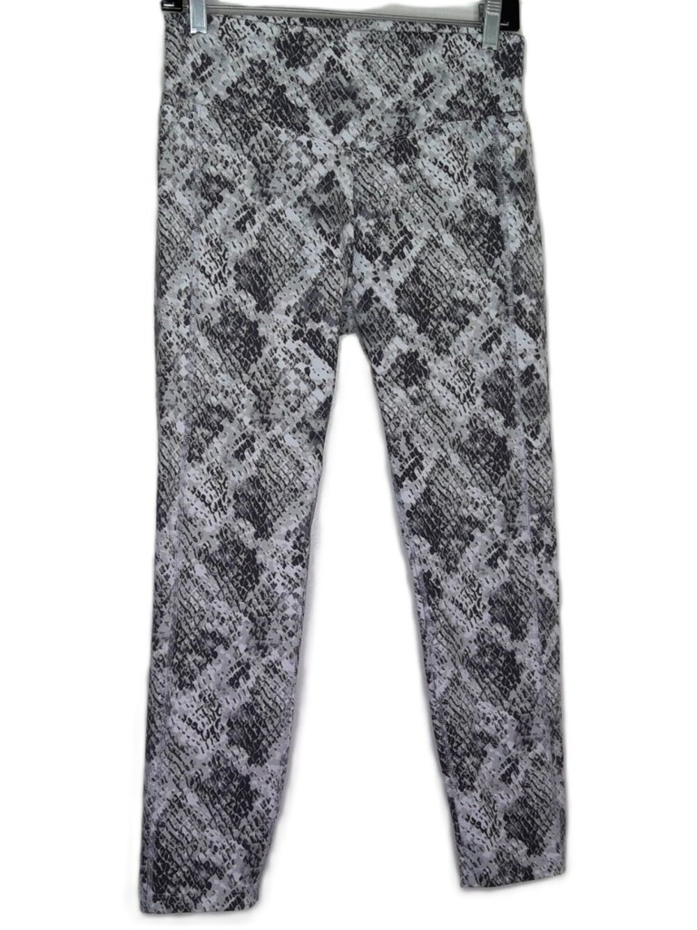 PINK Victoria s Seecret ULTIMATE Leggings Snakeskin Print Logo Pocket Active L